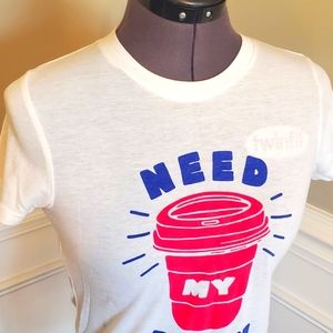 Free State graphic tee Need my Brew